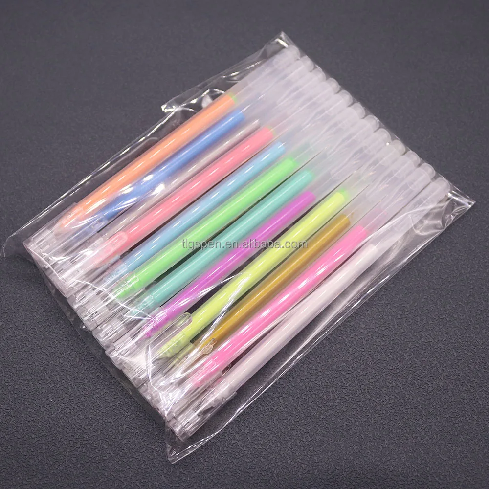 Hot Sale Good Quality Office Stationary 0.5 mm 12 Colors Gel Ink Pen Set Markers Pen Hand account Painting Stationery Gel Pen