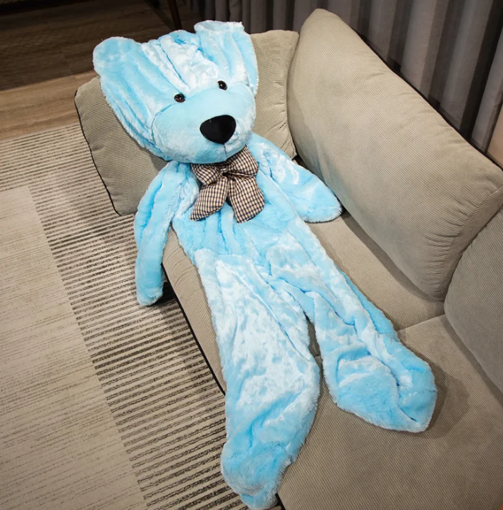 Wholesale Giant 60-200cm Unstuffed Bear Skin Plush Toy Big Size Brown Teddy Bear Skin Stuffed Animal Bear Plush without Cotton
