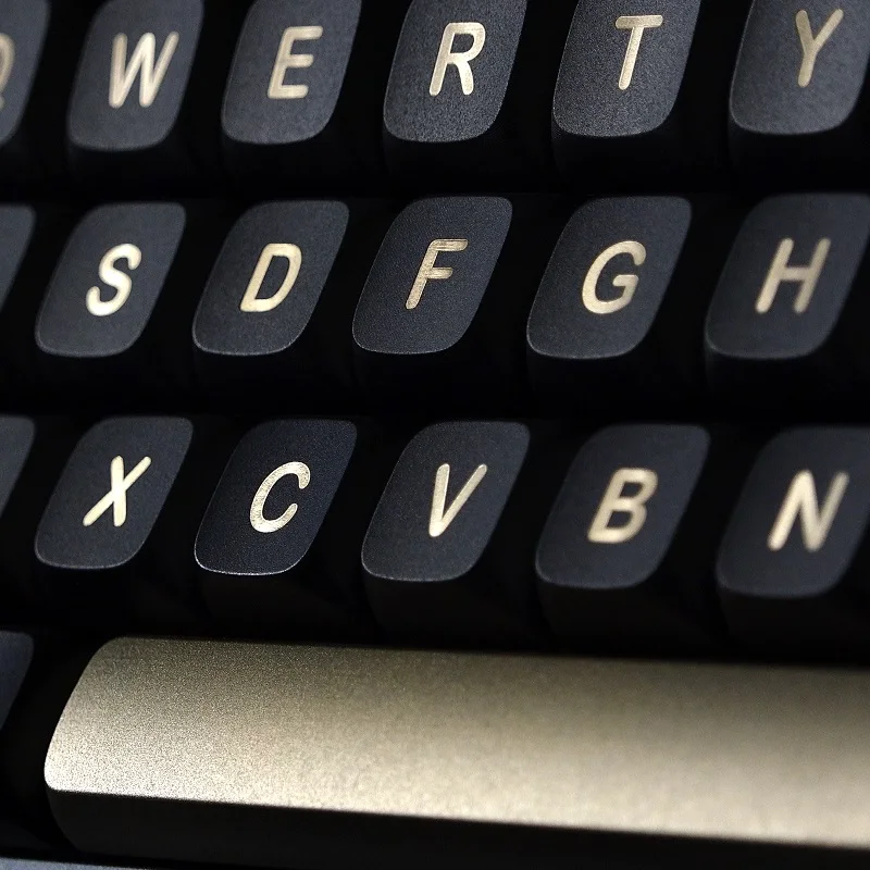 GATERON 112 keys Standard Version Customized Height Premium Double Anodized Aluminum CNC Ergonomic Mechanical Keyboard Keycaps