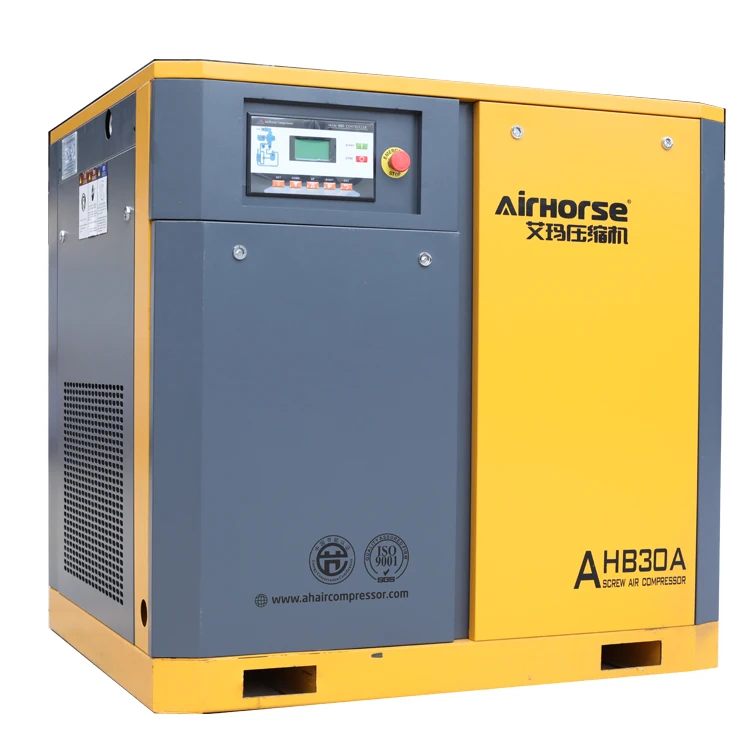 
10 bar 22 kw 30 hp 20hp portable air compressor screw type the screw compressor of direct drive 