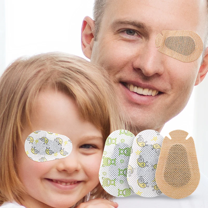 Adhesive Eye Patches for Kids Light Blocking Cute Girls Designs Adhesive Bandages for Girls Toddler