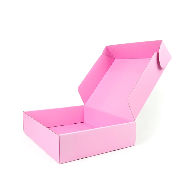 Delicate Appearance Fancy Flat Assorted Custom Luxury Cardboard Box Deep Private Label Boxes Mailer Shipping