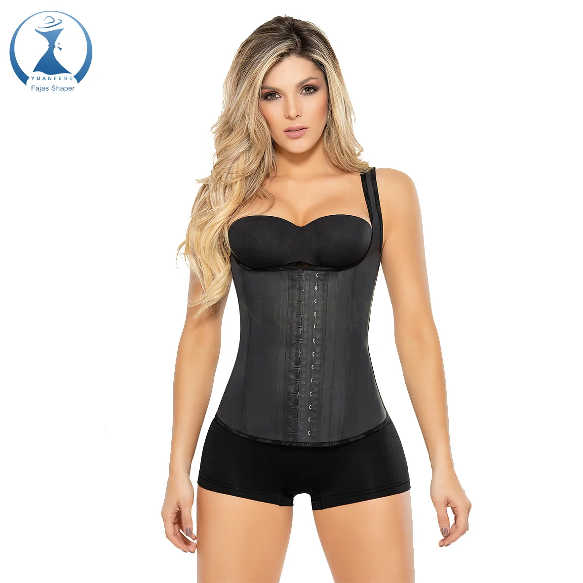 YUANFENG OEM Customize Waist Trainer Latex Fajas Colombian Women Corsets With Curves Modeling Strap Slimming waist Belt Corset