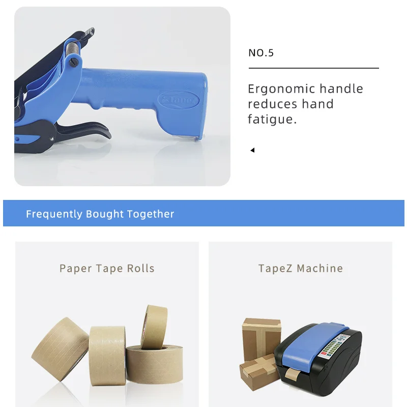 ULINEpak reinforced marsh handheld water paper tape packing dispenser