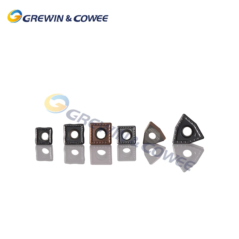 CNC Milling Machine PVC Coated External Turning Tool SPMT/WCMT Tungsten Carbide Indexable Drilling Inserts for stainless steel