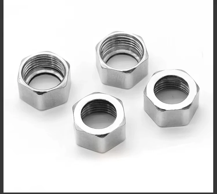 30X13 SS410 Hex Flange Stainless Steel Self Locking Hex Nut for Bolts