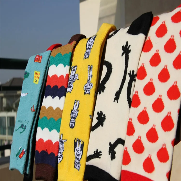 SHANXIN Korea fashion Solid color OEM logo custom design pure cotton 18 colors Crew tube Socks women