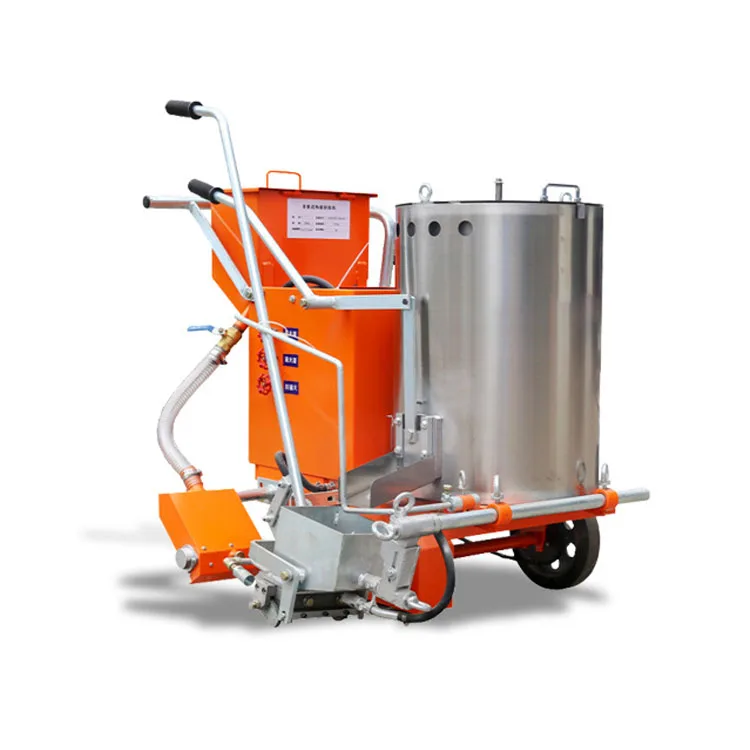 hand push parking lot pavement lines painting marking machine Road condensation marking integrated machine