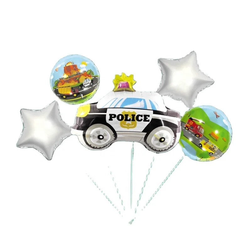 
HAWIN Theme Birthday Party Balloon Happy Birthday balloons Car Foil Balloon 