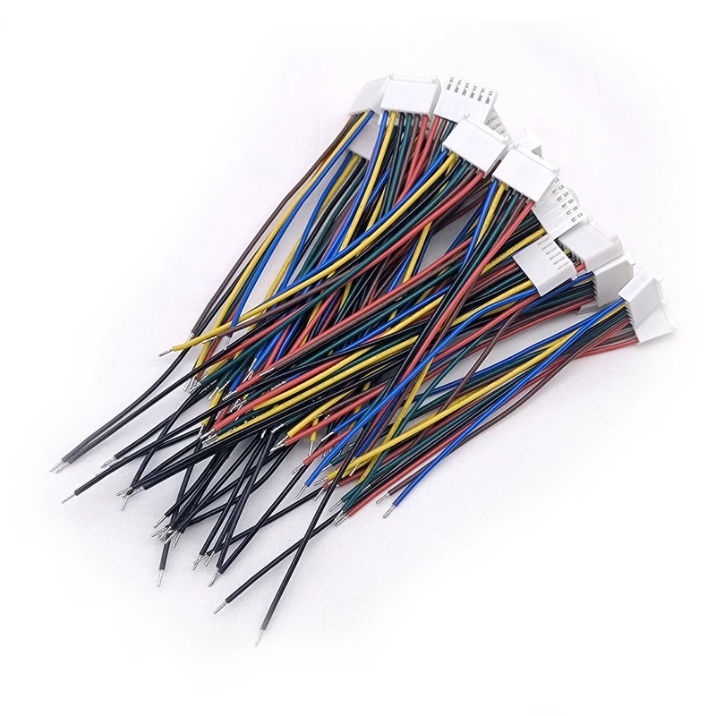 Factory Custom Cheap Wiring Harness  6Pin Mo lex  2.54mm Pitch Connector Electronic Cable Assembly Wire Harness