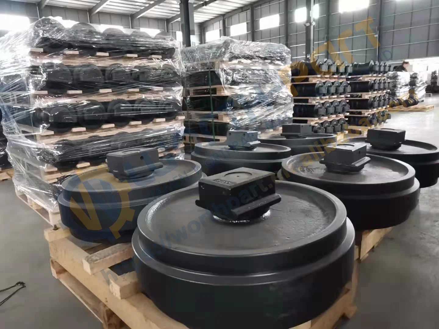 Doosan 225 Dx300 Excavator Track Front Idler For Dx300 Dx380 Dh330 Dh300 Dh220 Dh258, Doosan Dh220-3 Dx300Lc Idler Wheel