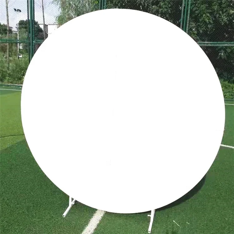 Wedding birthday baby shower iron circles large arch backdrops decor DIY Metal rack for welcoming stage balloon flowers decor