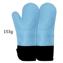 Professional design your own silicone gloves mittens long wholesale custom oven gloves black