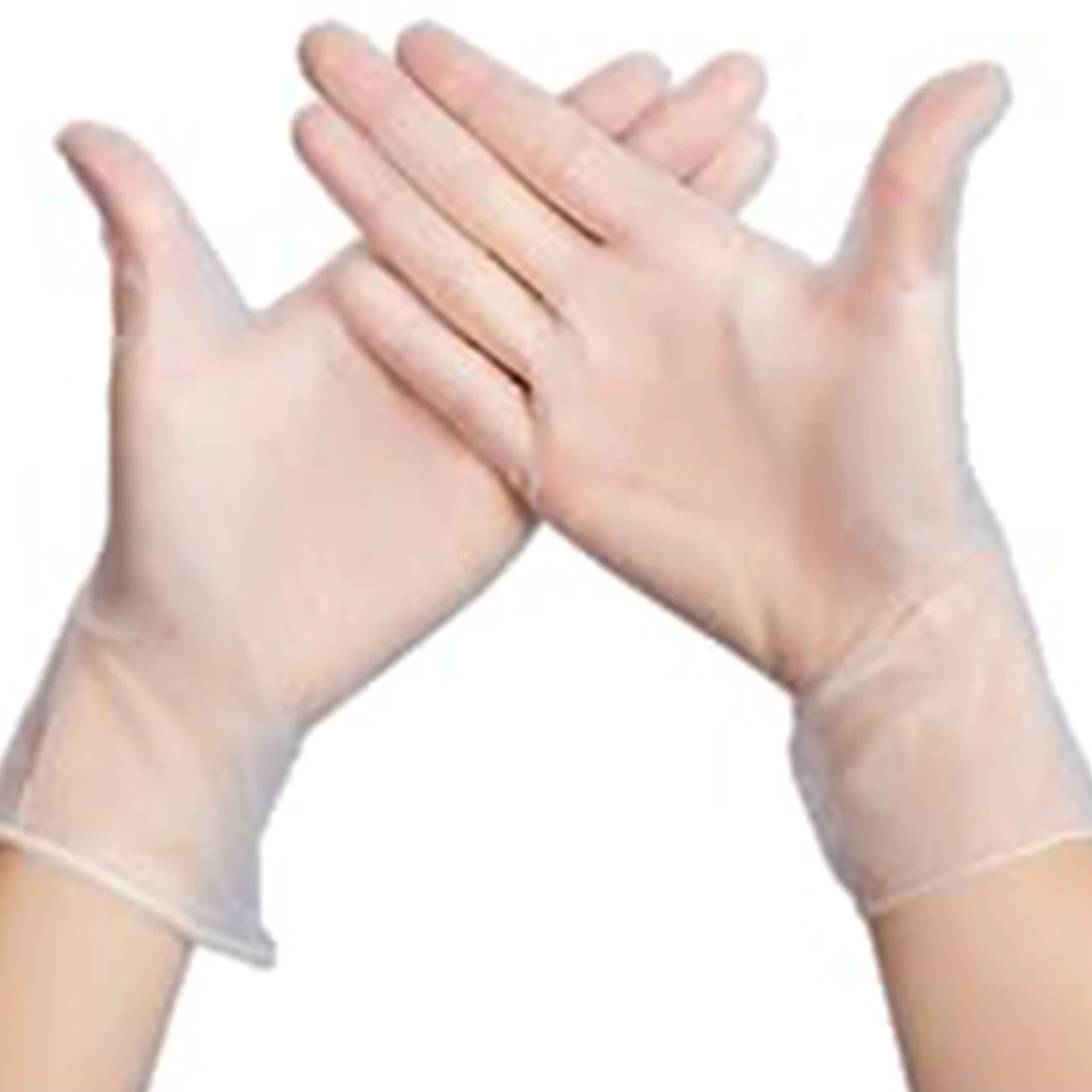 Disposable Vinyl Synthetic Exam Gloves Cleaning PVC Hand Gloves Powder Free Latex Free For Household Food Safe Hairdressing Pets