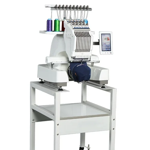 2024 Hot Sale Small 10 Needle Embroidery Machine EM1010 Embroidery Machine With Computer Cap Embroidery Machine Price