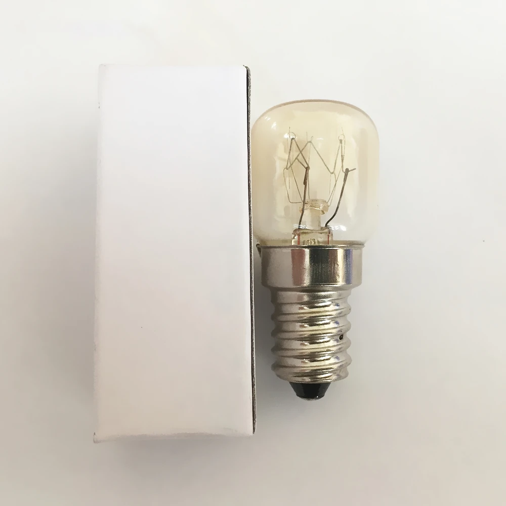 Wholesale 15W 25W Microwave Oven Lamp Bulb T22 T25 High Temperature Resistance 300 Degree E14 Small Screw indicator Light Bulb
