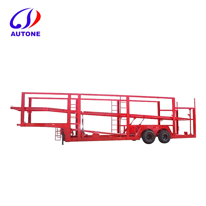 Best Price Hot Selling 2 Axle 4/5/7/9/10 Car Hauler Carrier Transport Trailer for Sale Price Manufacturers From China