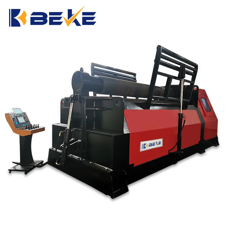 BEKE W12 20*3000 Rolling Machine, Hydraulic Rolling Machine, 4 Rollers Rolling Machine