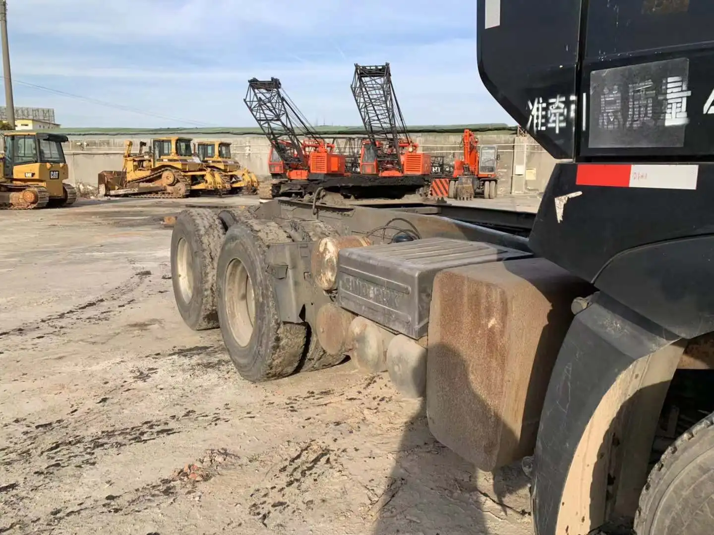 A7 howo truck sinotruck used truck 6x4 truck