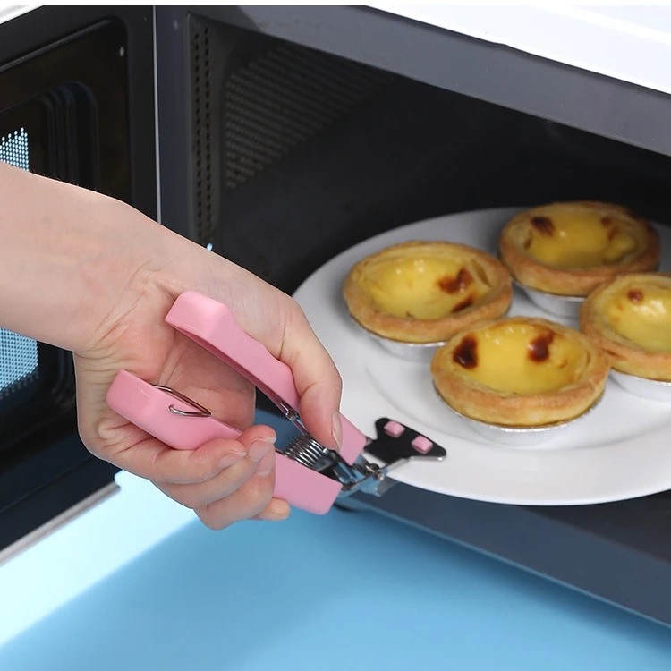Bowl Clip Gripper Clips Retriever Tongs for Lifting Hot Dishes Bowl Pot Pan Plate from Pot Microwave Oven Air Fryer