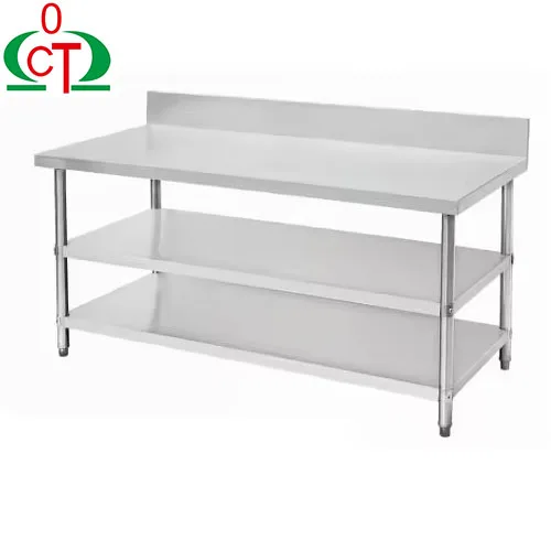 Stainless Steel Pizza Work Bench Table for Restaurants Cafes and Buffets Other Hotel & Restaurant Equipment