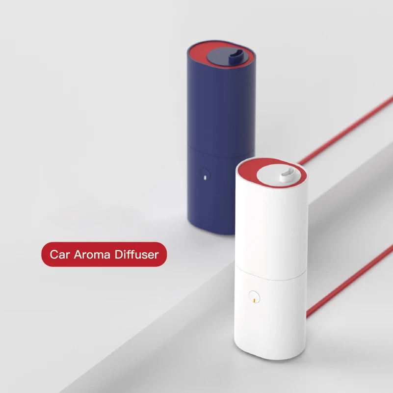 110ml Vehicle mounted aromatherapy humidifier essential oil diffuser DC 5V powered ultrasonic fit for cup holder in the car