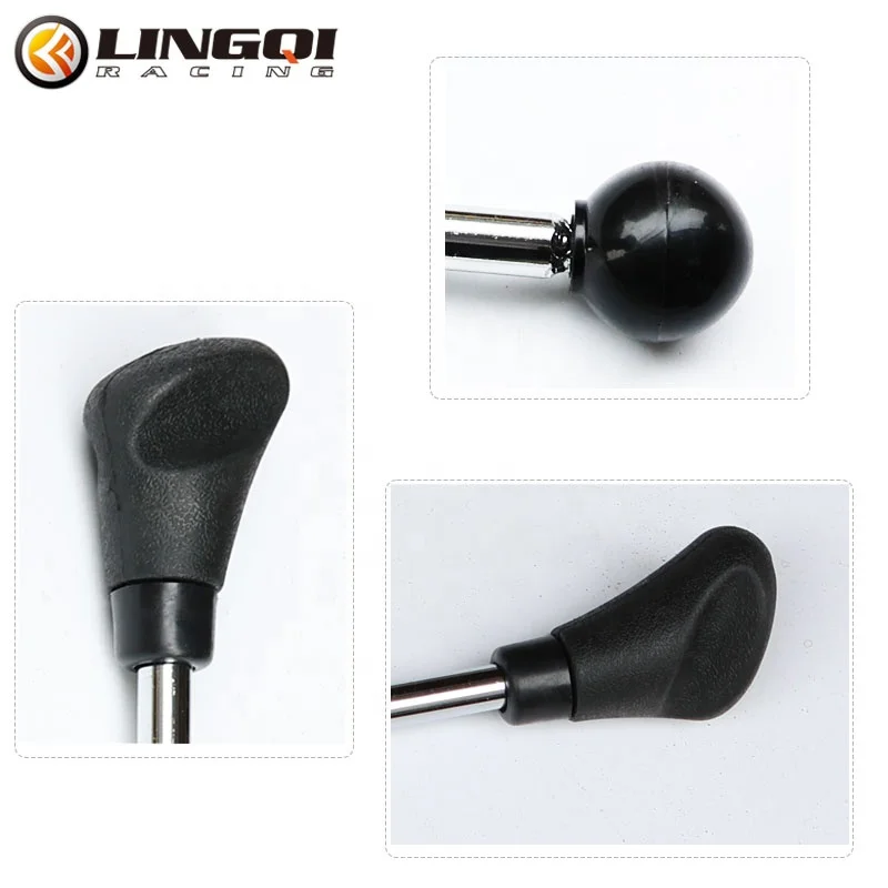 LINGQI Racing ATV Hand Gear Shifter Shift Lever 310mm 555mm Knob Shifter Head For Motorcycle 50cc-250cc Quad Dirt Bike Scooters