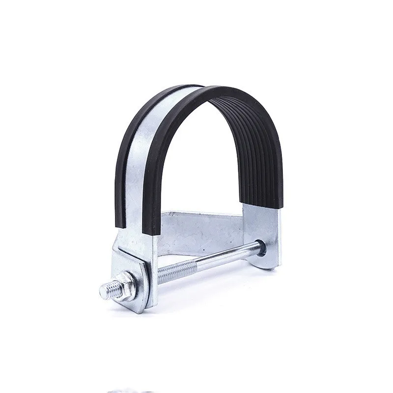 China manufacturer supply fasteners U Steel Metal Stamping Fittings Pipe Hanger Clamp