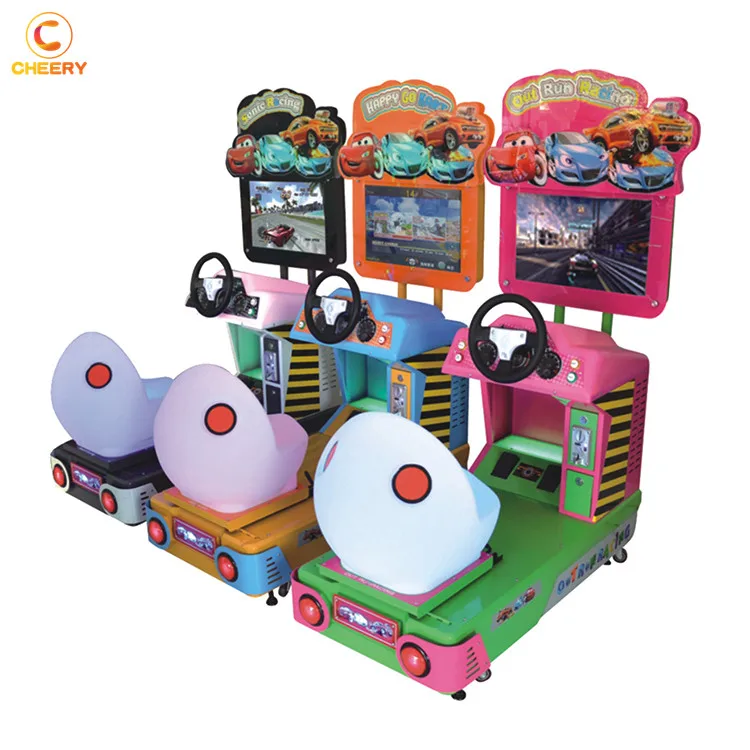 Coin Operated Dynamic Racing Car Game Mini Arcade Bike Arcade Game Machine For Shopping Mall