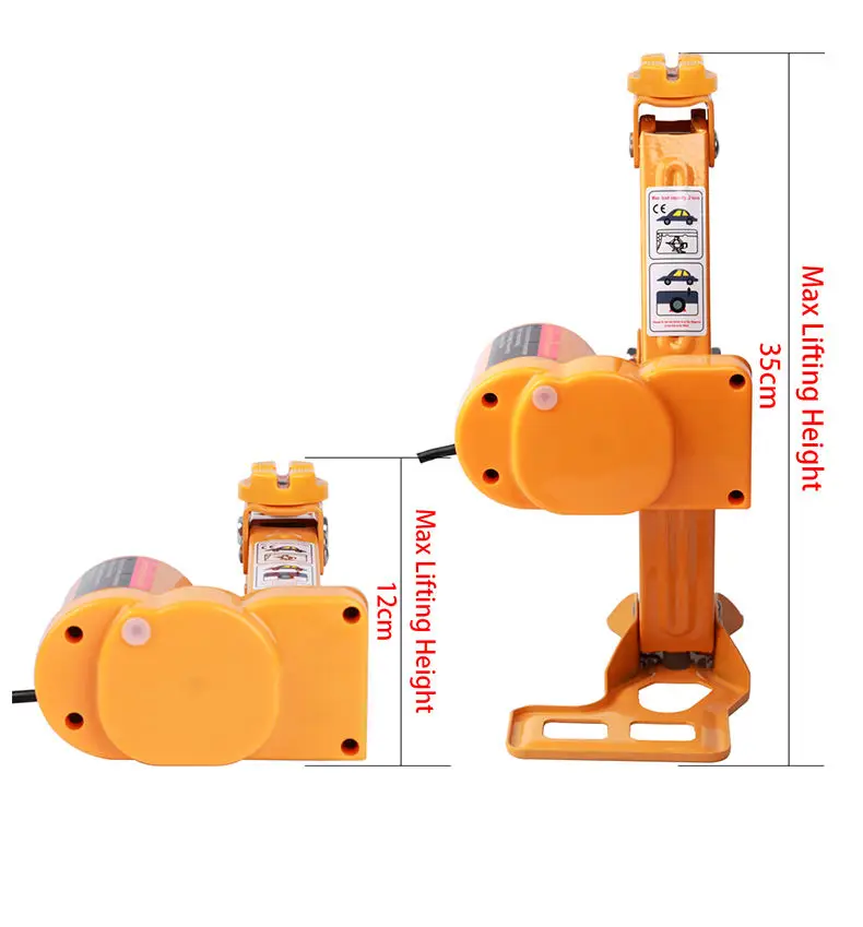 Hot Sale CE ISO Chinese Supplier OEM Manufacturer Portable 2T Auto Durable Electric Scissor Car Jack DC12V for SUV Quick Repair