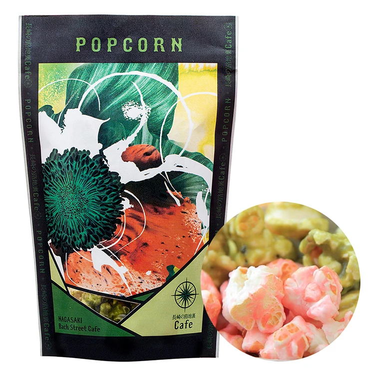 Japanese healthy food home snack dried with rich aroma of matcha