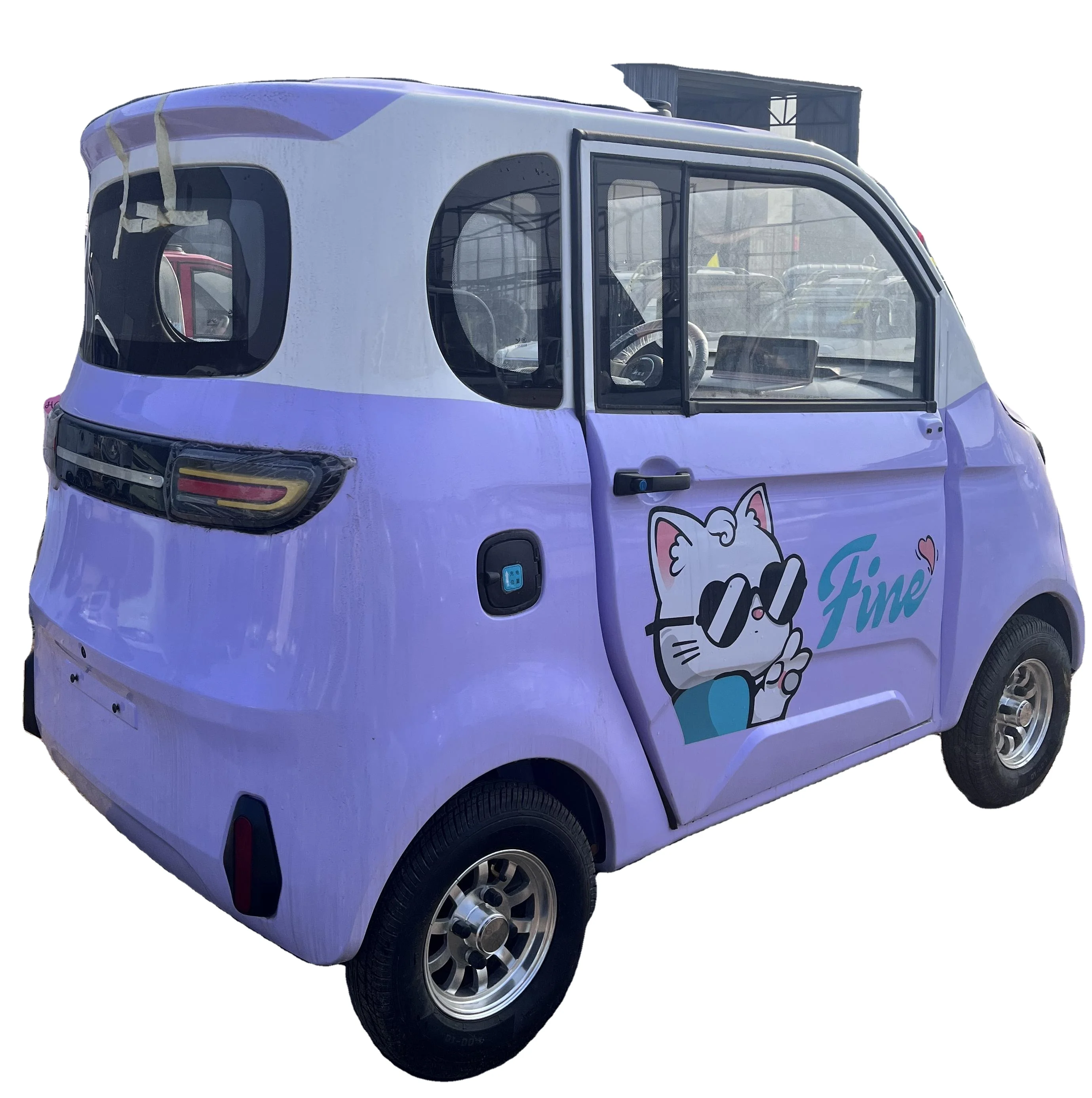 Cheap Price AC Motor Low Speed Electric Car With Rear Drive