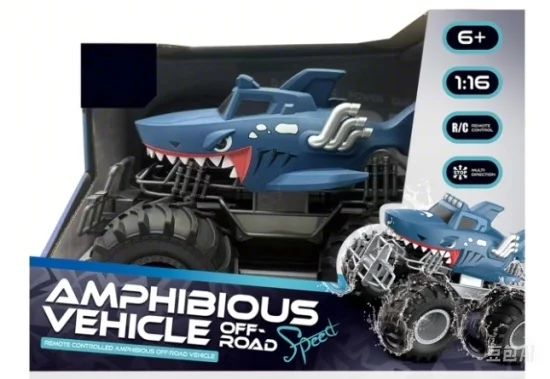 1:16 автомобиль-амфибия с дистанционным управлением (включая аккумулятор)