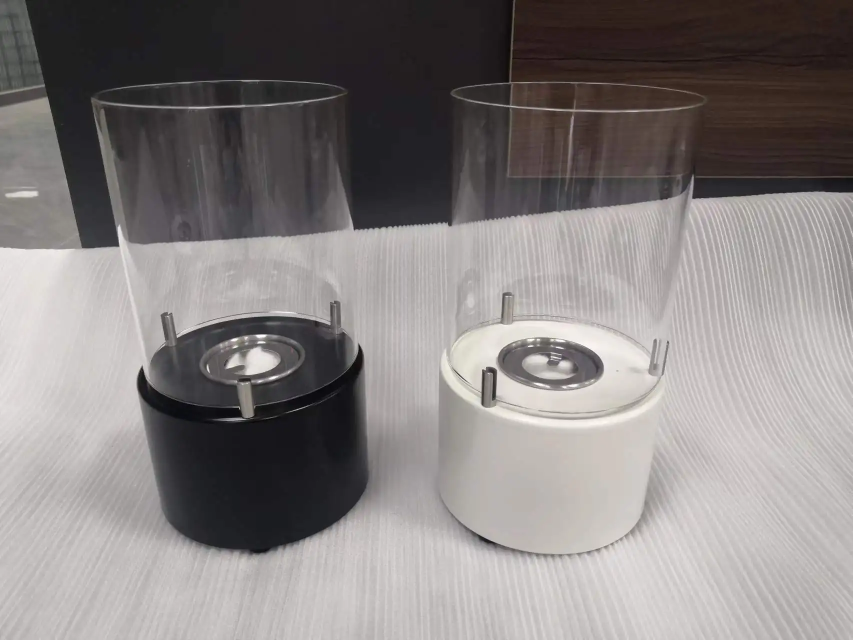 Modern Design Bio Ethanol round Fireplace Portable Outdoor/Indoor Table Fire Pit with Good Quality from Original Factory