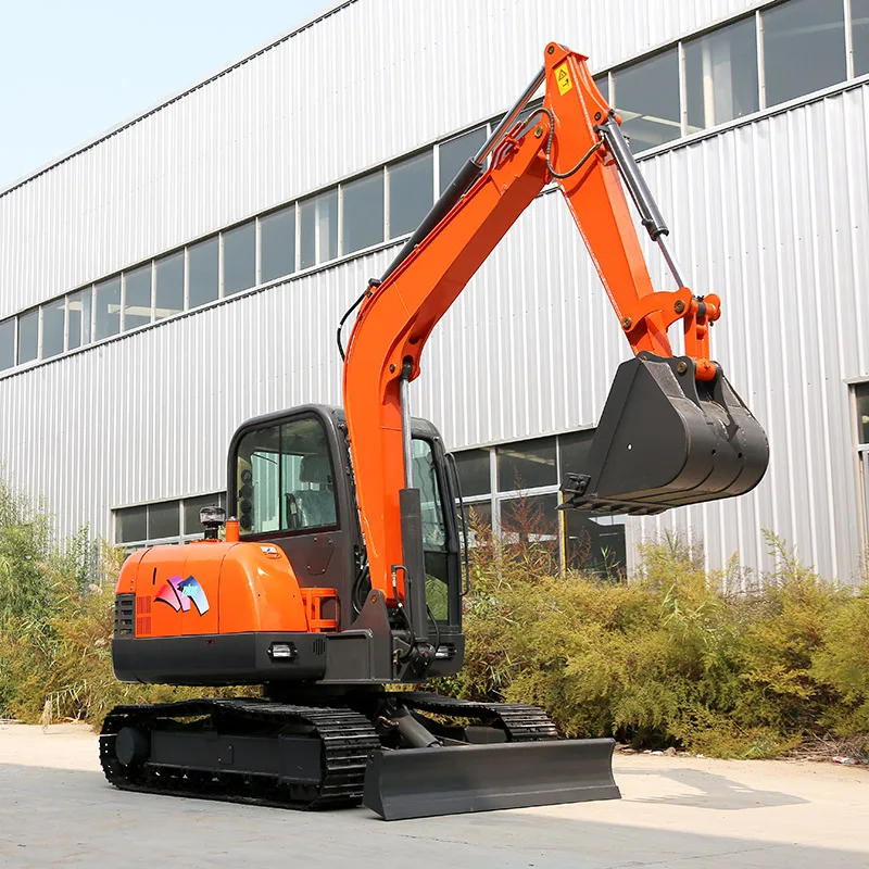 CE APPROVED CHINA EXCAVATOR SD65E 6 TON MINI EXCAVATOR MINI DIGGER EXCAVATOR 6 TON FOR SALE