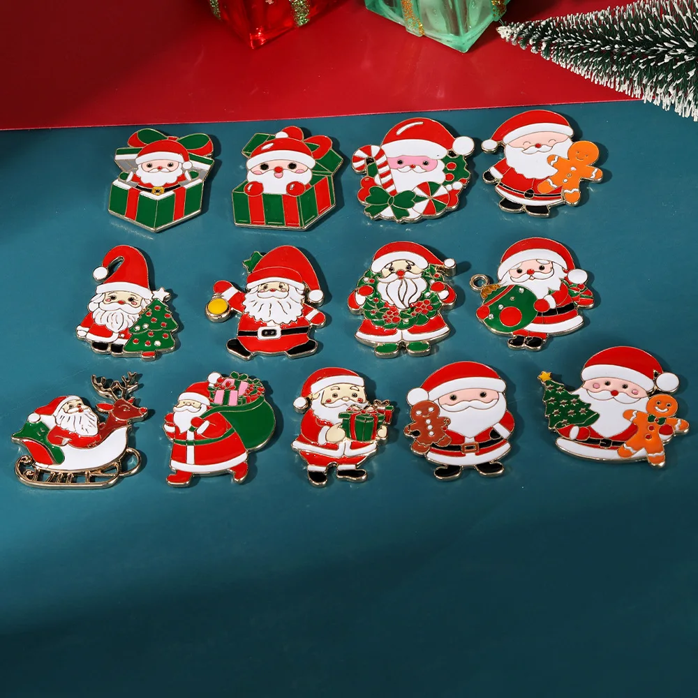 3D Souvenir Custom Logo Enamel Epoxy Christmas Metal Refrigerator Magnet Stick