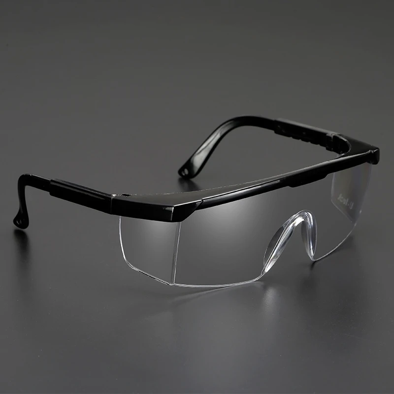 CE EN166 Clear Safety Glasses PC Lens Nylon Frame Eye Personal Protection Anti Fog Lens 79x28x48cm Customized 5x13.5x14cm CN;ZHE