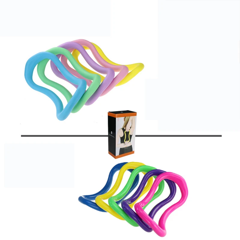 
Wave Stretch Ring Fitness Accessories Yoga Training Resistance Ring 