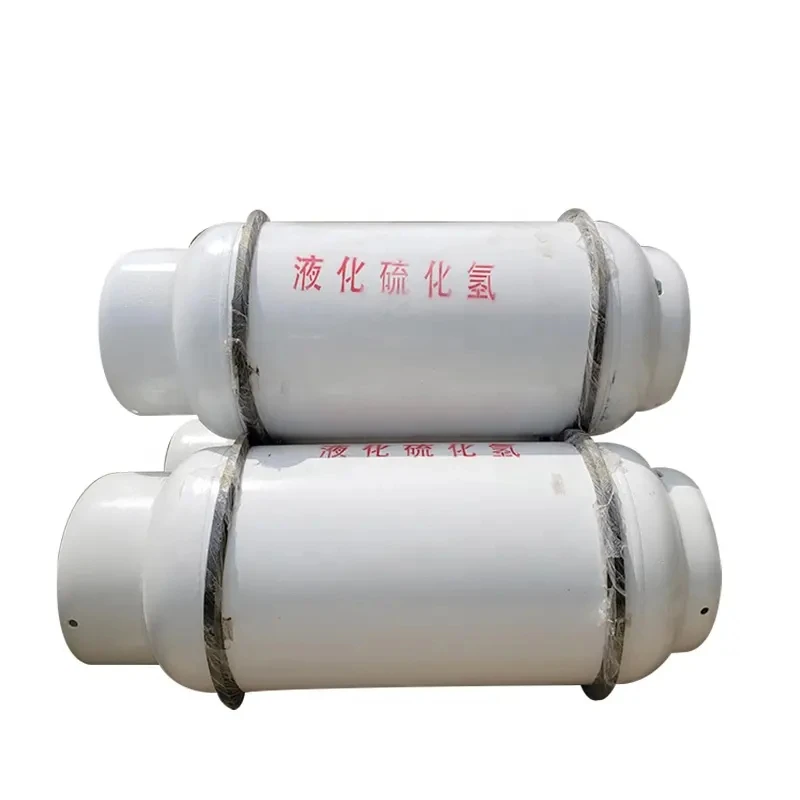 Industrial Grade 99.5% Purity 800L Cylinder Filled Hydrogen Sulfide gas H2s Gas