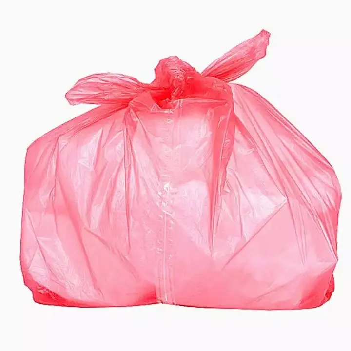 Supply Water Soluble Washing Bag Hospital Dissolvable PVA Hot Water Soluble Plastic Bag Laundry Bags