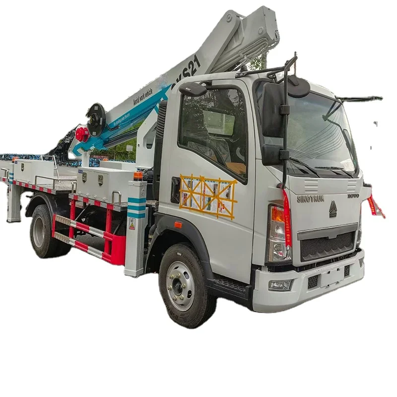 Customized SINOTRUK HOWO 4x2 4x4 RHD 10M 12M 16M 18M Aerial Work Vehicle High Altitude Platform Truck Aerial Working Truck