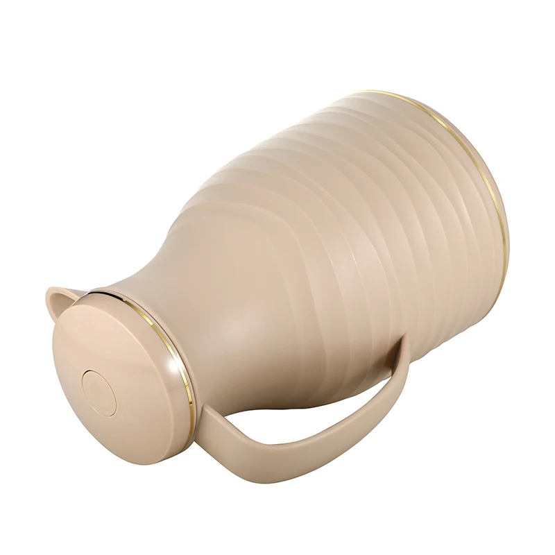 Keep Hot and Cold 1.0L  Double wall vacuum glass inner plastic water kettle