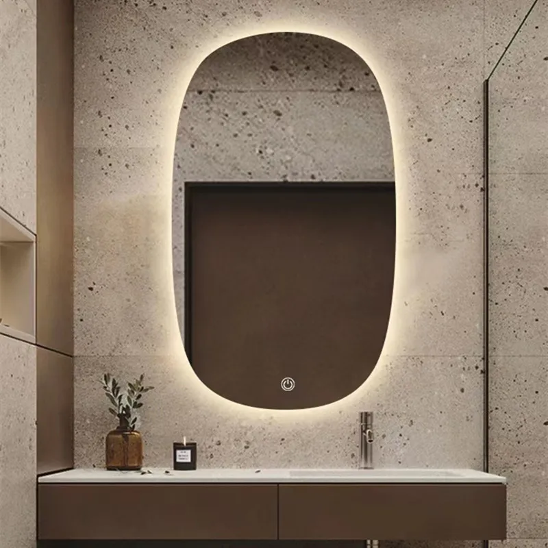 LED Full Length Mirror Smart Bathroom Mirrors Wall LED Dressing Room Backlit Mirror with Light