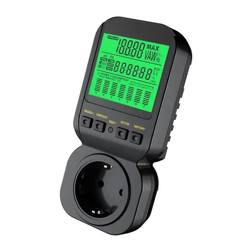 Various Kinds Of Plug Energy Power Meter Socket with Electricity Usage Monitors Calculates Electricity Expenses
