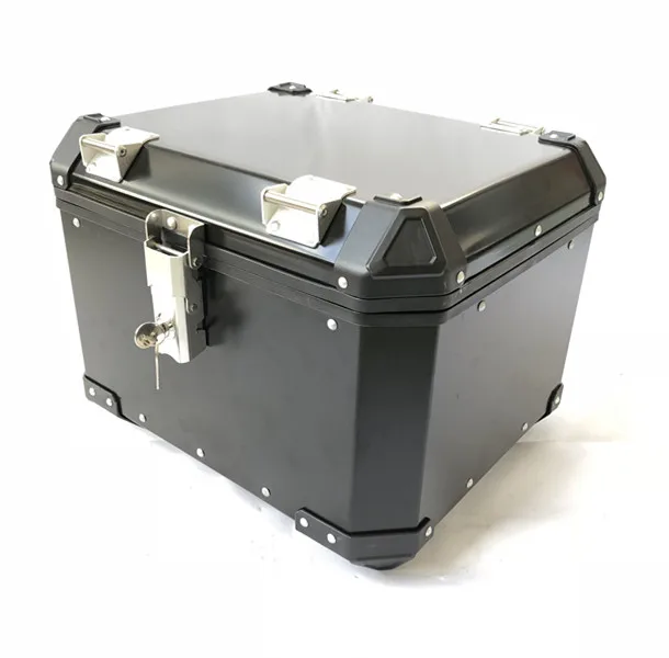 
Motorcycles Black Aluminum Top Box tail boxes For TRIUMPH TIGER 800 