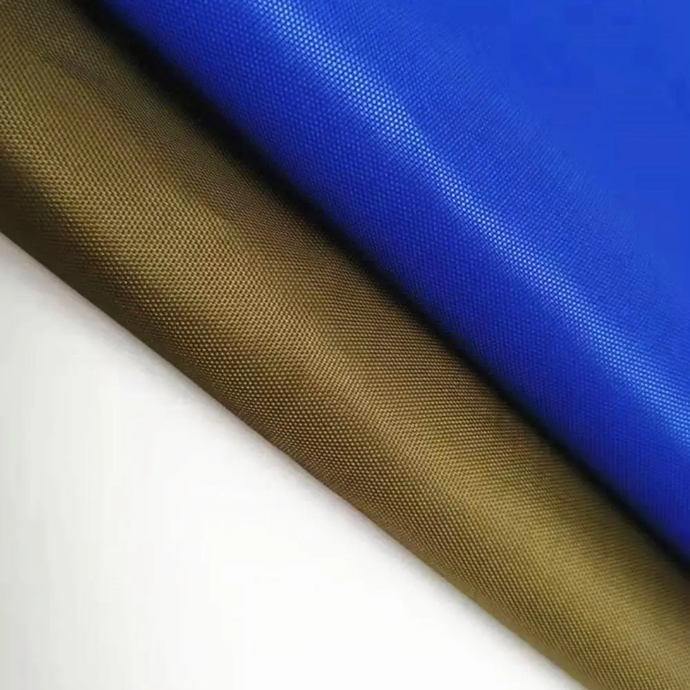 210D filament yarn PU coated plain woven  100%  polyester  oxford fabric