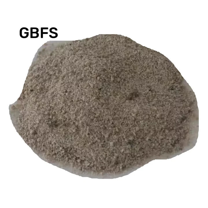 GBFS Slag For Cement Construction material  Granulated Blast Furnace Slag China factory