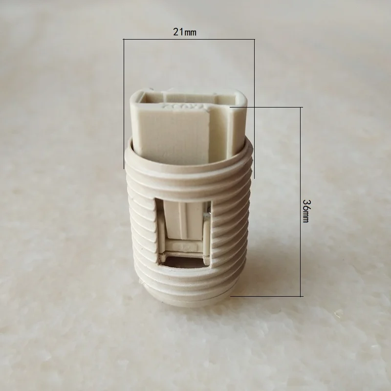G9 Lamp Socket with Plastic Shell Ceramic G9 Lamp Holder with M10 Bracket Lighting