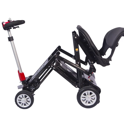 Carbon material smoothly movable compact and comfortable Scooter with large capacity for old man