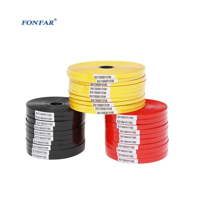 High Quality Cable Foil for HDPE Pipes 9*1000m/10*1000m Black White Yellow Ribbon Hot Stamping Foil with Cheap Price
